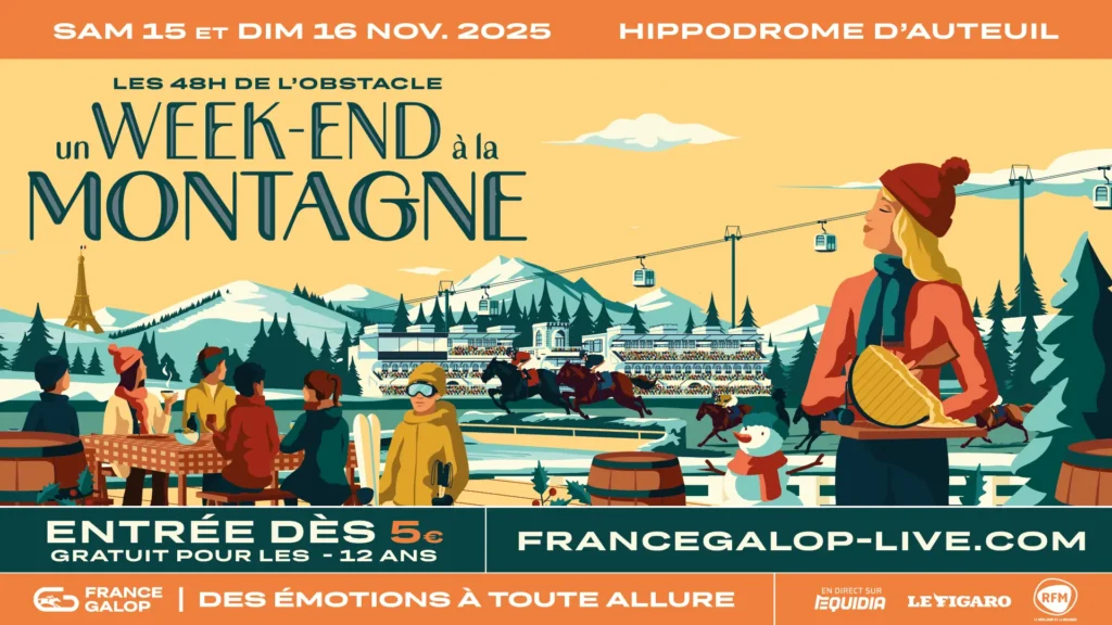 48h de l'Obstacle - Week-end à la Montagne - 15 et 16 novembre 2025 - Hippodrome d'Auteuil